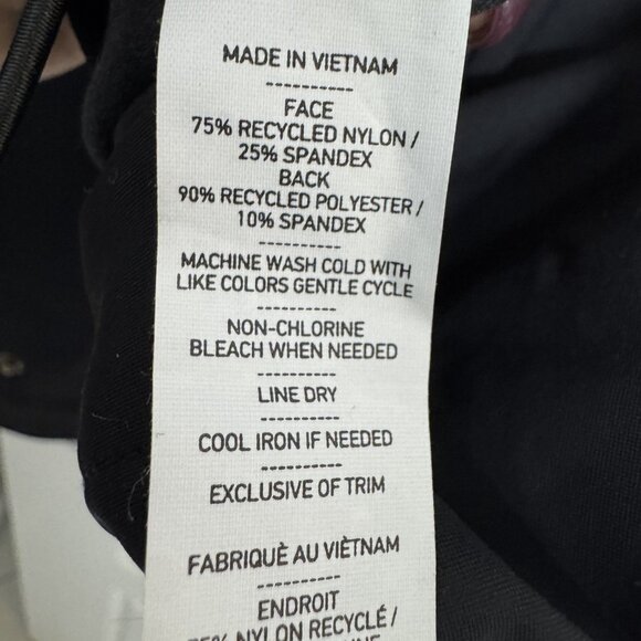 RHONE womens outplay jacket black size medium full zip - Picture 10 of 12